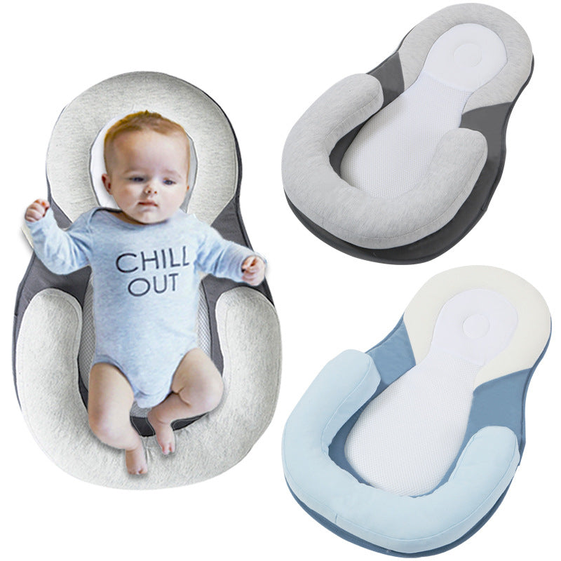 Anti-Rollover Baby Sleep Pillow