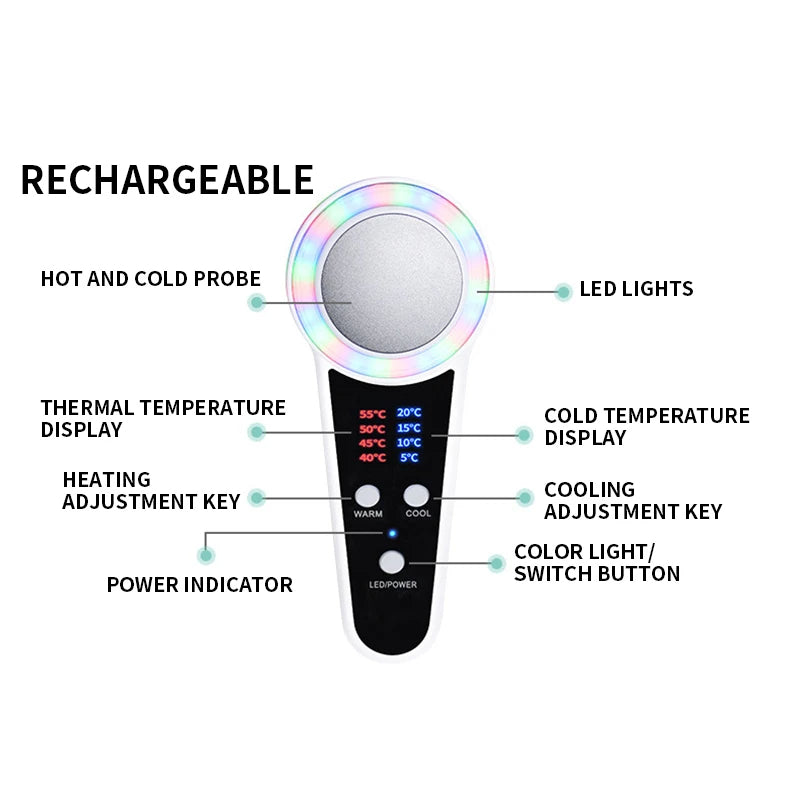 Cryotherapy Beauty Skin Lifting Device