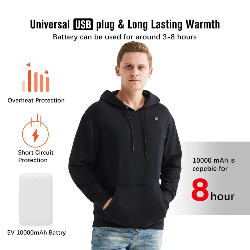 Long Sleeve Heated Jacket