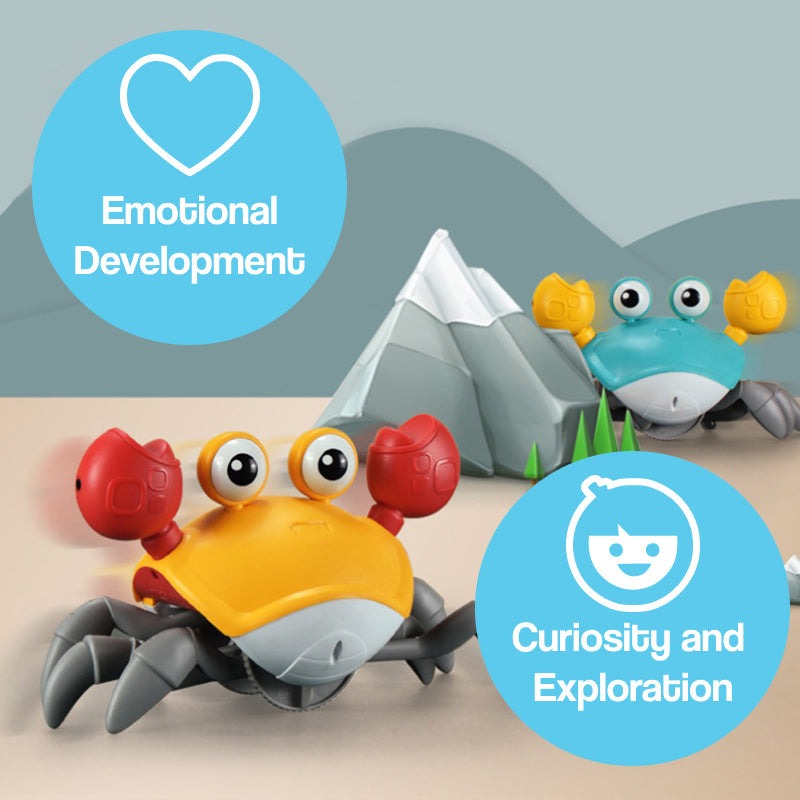 Crawling Crab Baby Toys with Music
