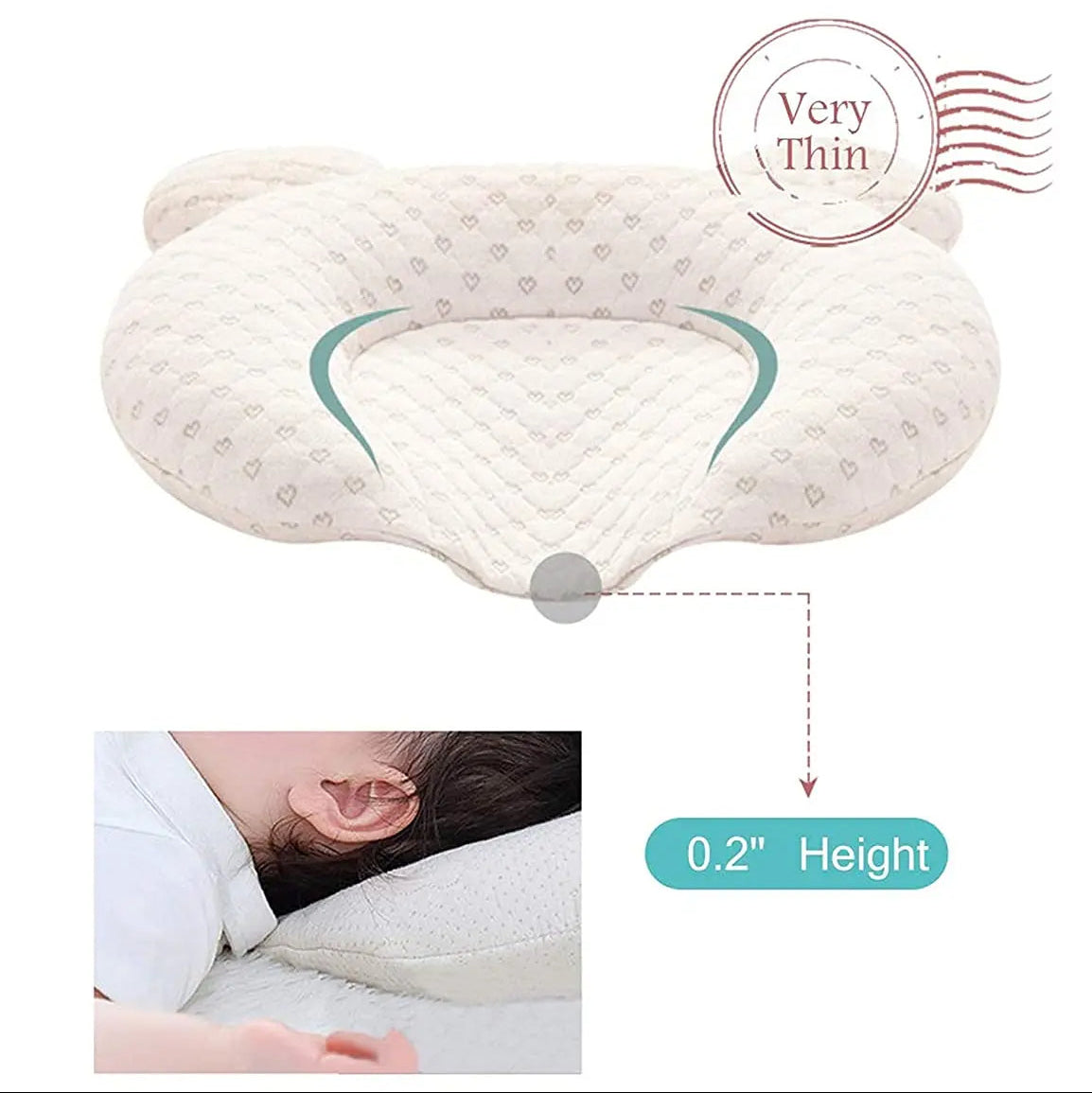 Baby Flat Head Pillow