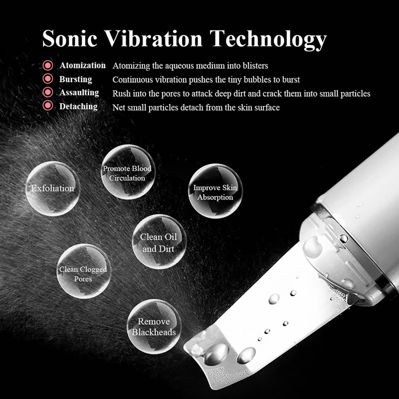 Ultrasonic Skin Scrubber Device