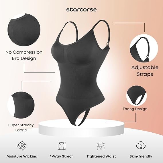 High Elastic Bodysuit for Women