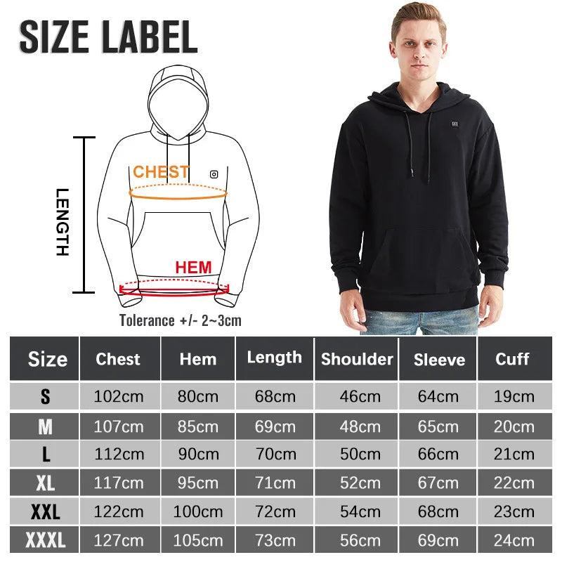 Long Sleeve Heated Jacket