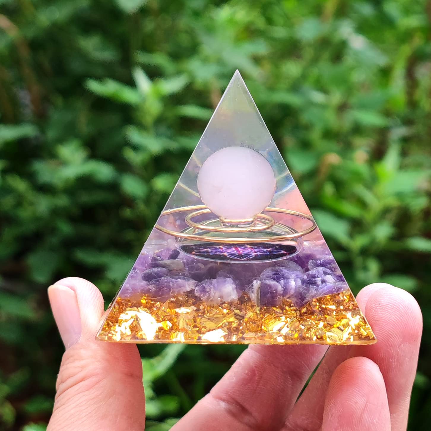 Meditation Pyramid Crystal