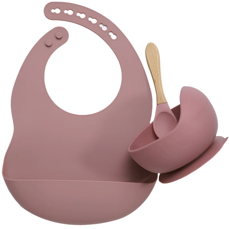 Silicone Baby Feeding Tableware Set