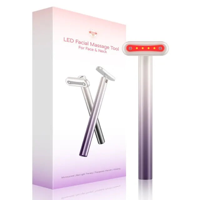 4-in-1 Red Light Therapy Facial Wand