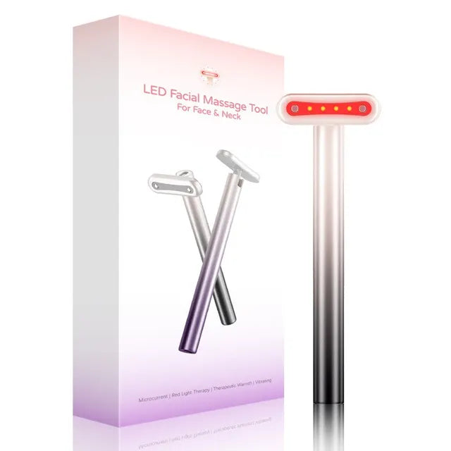 4-in-1 Red Light Therapy Facial Wand
