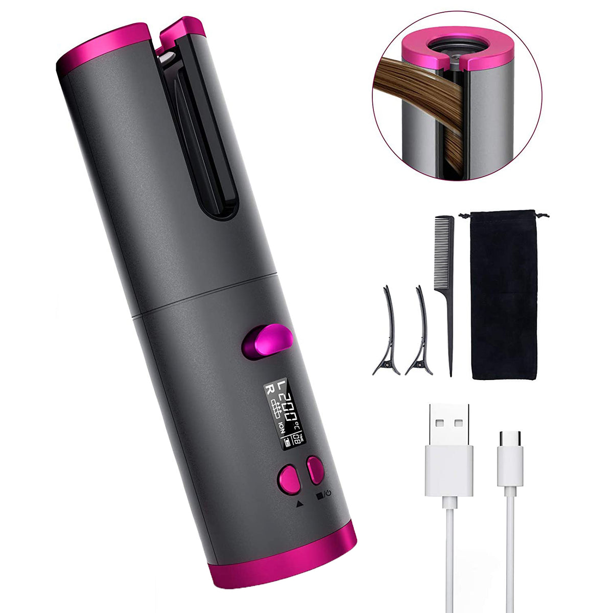 Cordless Hair Curler