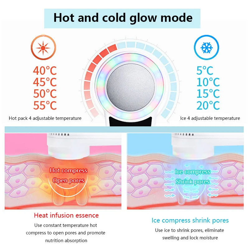 Cryotherapy Beauty Skin Lifting Device