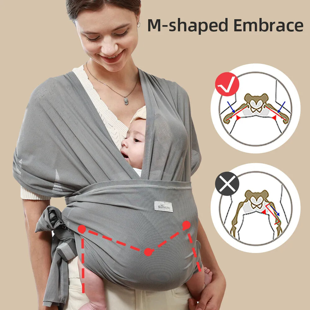 Baby Sling Wrap Stretchy Carrier