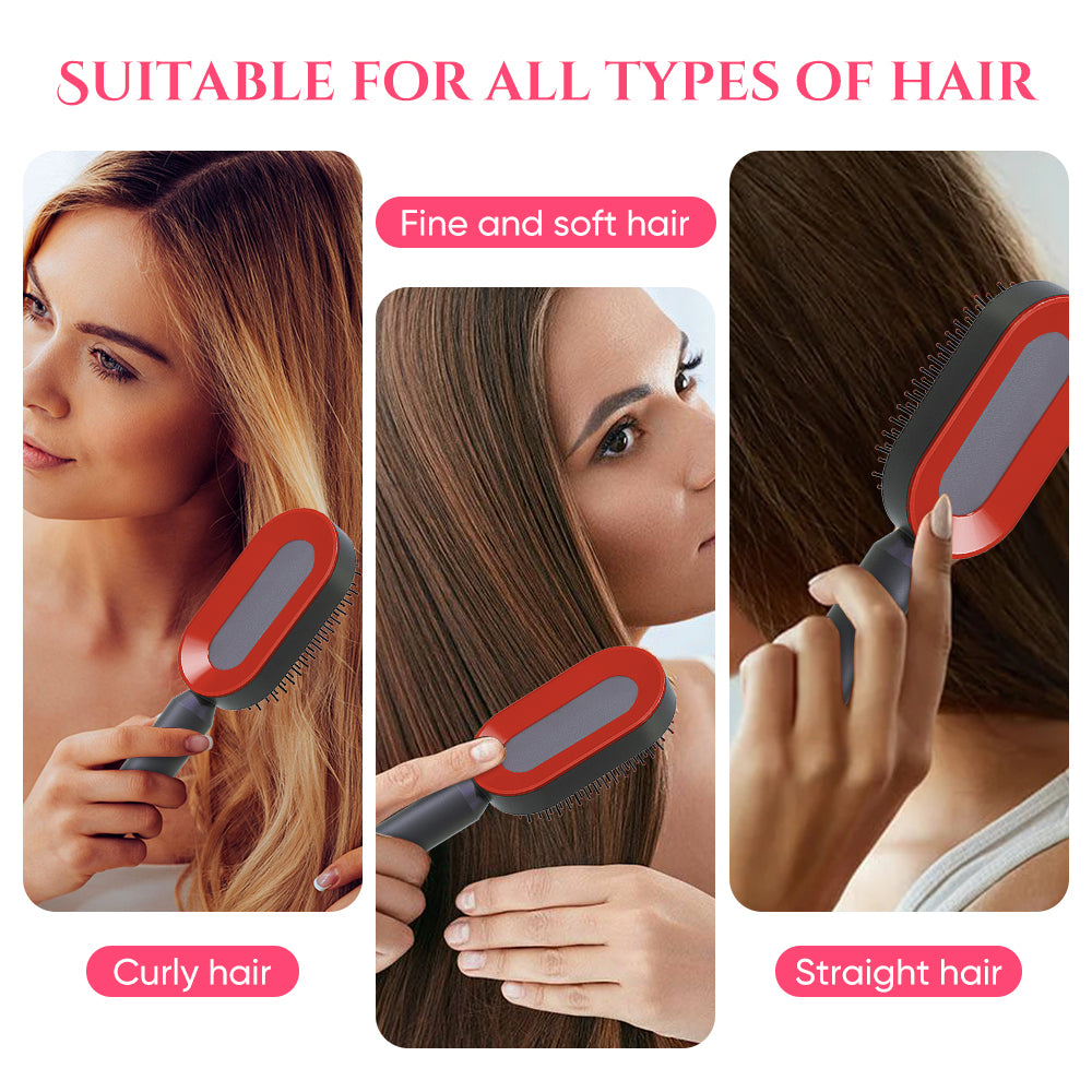 Self-Cleaning Hair Brush