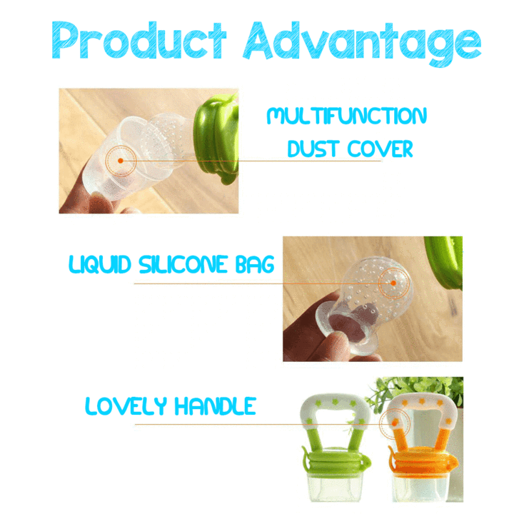 Silicone Baby Fruit Feeder