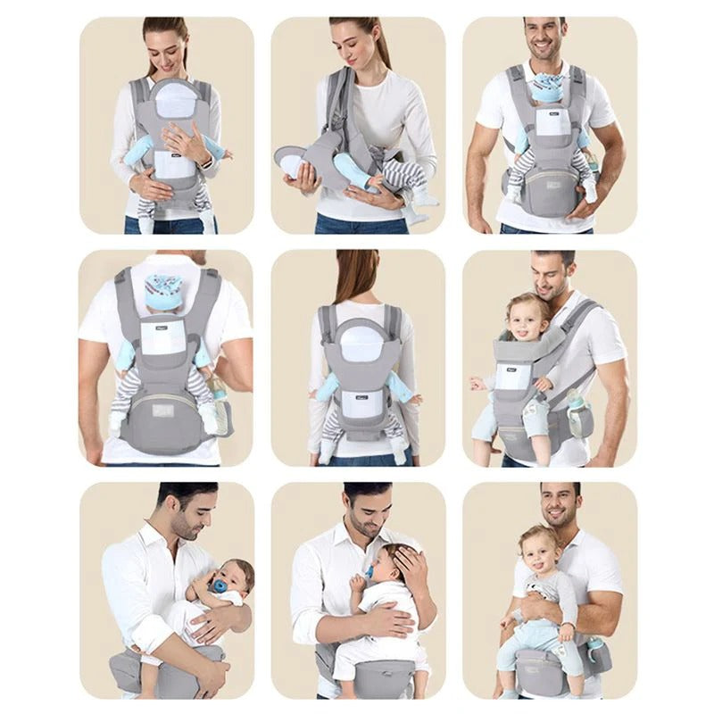 Baby Carrier with Hip Seat