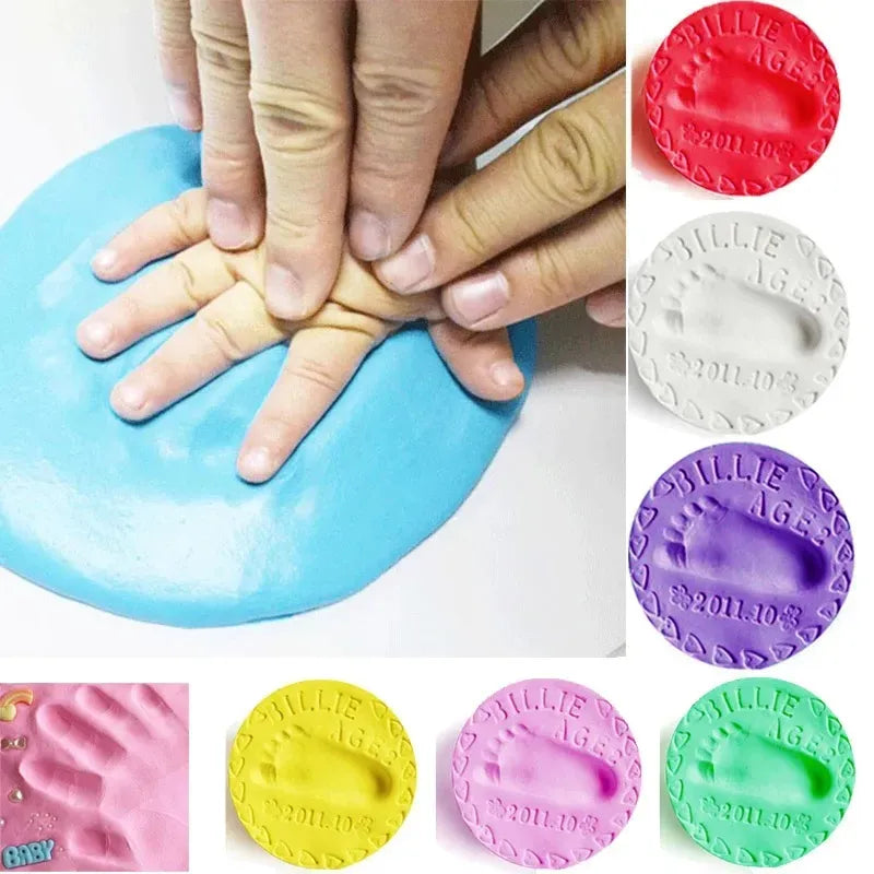 DIY Baby Hand & Foot Clay Print Kit