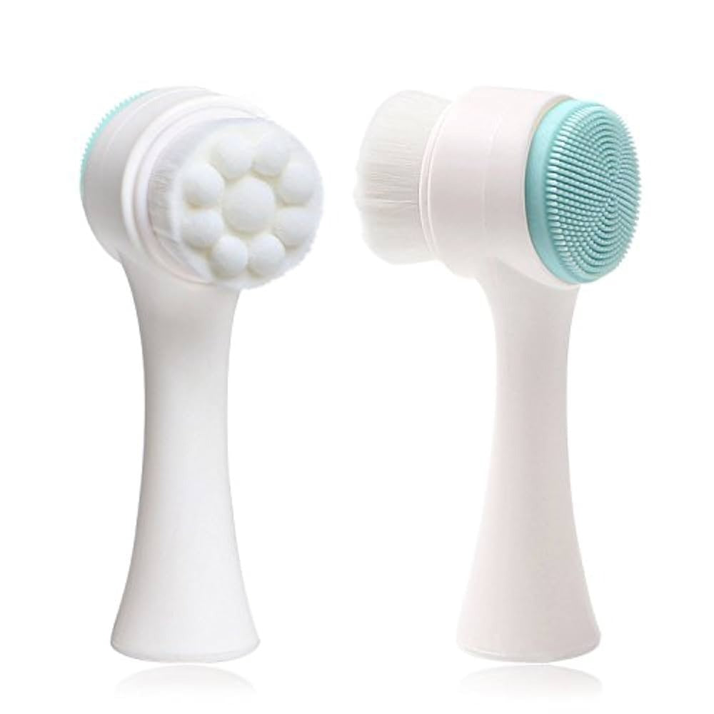 2-in-1 Double-Sided Silicone Face Brush