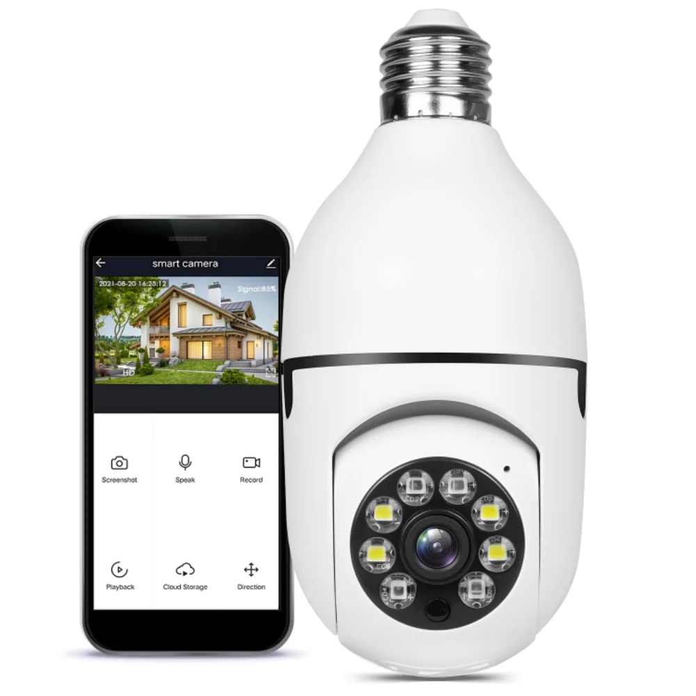 HD Bulb Security Camera
