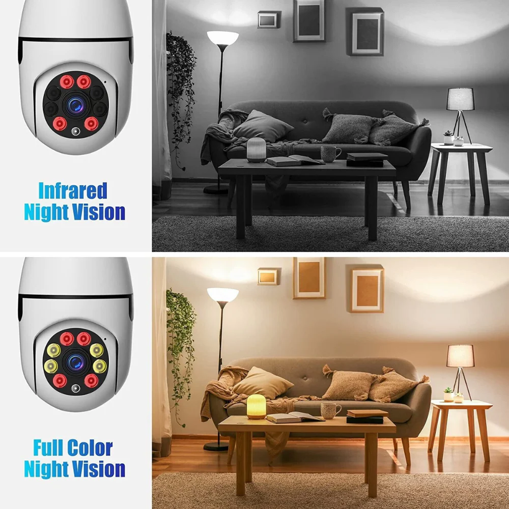 HD Bulb Security Camera