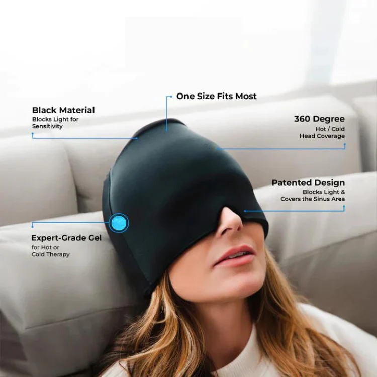Cold Therapy Migraine Relief Cap