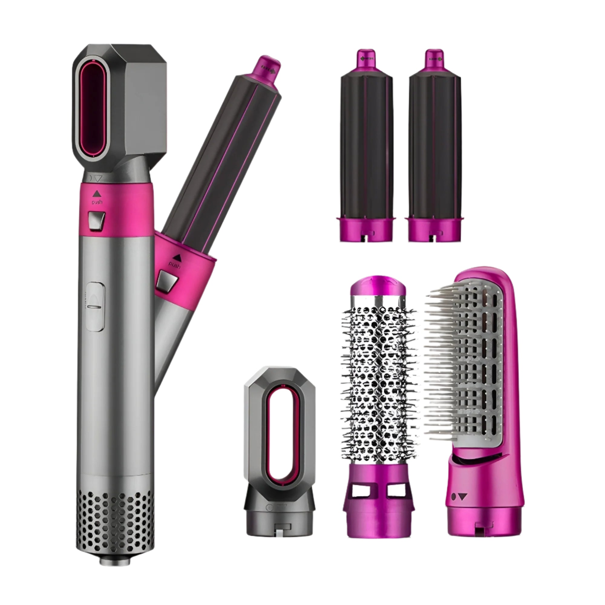 5‑in‑1 Hair Dryer Styler Brush