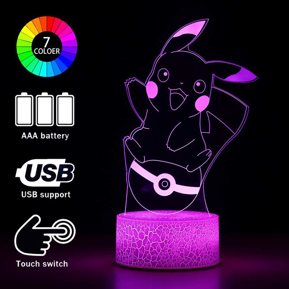 Acryl Pokemon Lamp