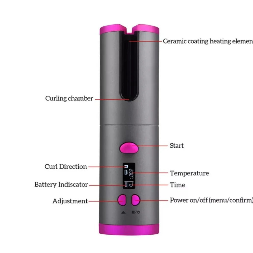 Cordless Hair Curler